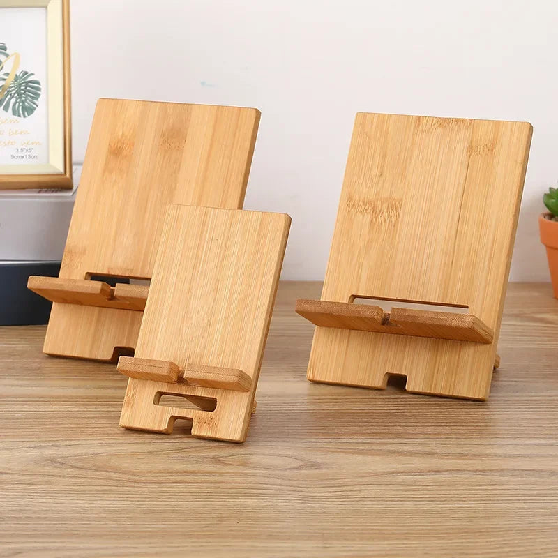 Wooden Phone Cradle