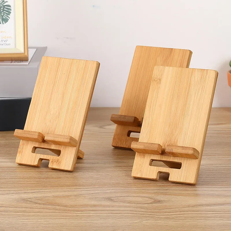Wooden Phone Cradle