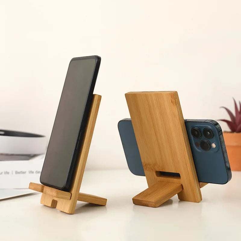 Wooden Phone Cradle